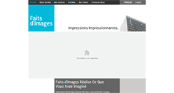 Desktop Screenshot of faitsdimages.fr